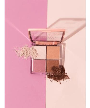 Alvin D'or Highlighter for face 4 in 1 universal. Highlaiters' palette - Buy Online on GoSupps.com