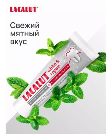 LACALUT Whitening toothpaste remineralizing 2pcs - Buy Online on GoSupps.com