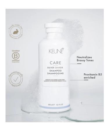 KEUNE Care Silver Savior Shampoo 300 ml Silver Silver Sylver - Buy Online on GoSupps.com