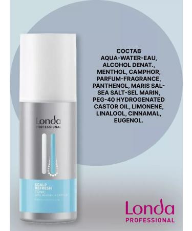 Londa Professional Londa Scalp Refresh hair tonic with menthol 150 ml - Buy Online on GoSupps.com