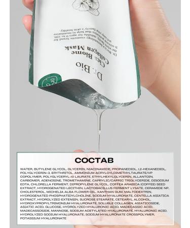 Dr BIO A set of fabric faces for Korea with a collagen 5 pcs - Buy Online on GoSupps.com