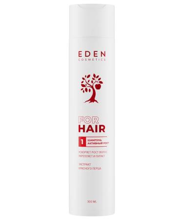 EDEN Hair growth shampoo 300ml - Buy Online on GoSupps.com