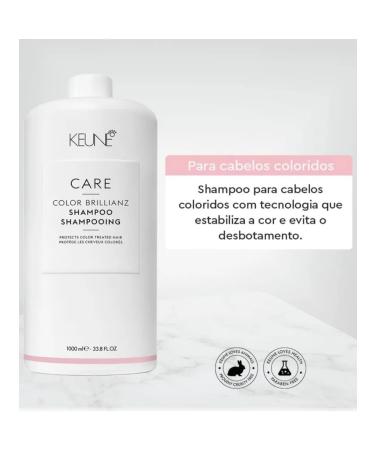 KEUNE Shampoo brightness Care Color Brillianz Shampoo 1000 ml - Buy Online on GoSupps.com