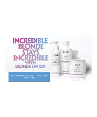 KEUNE Shampoo perfect blond Care Blonde Savior Shampoo 1000 ml - Buy Online on GoSupps.com