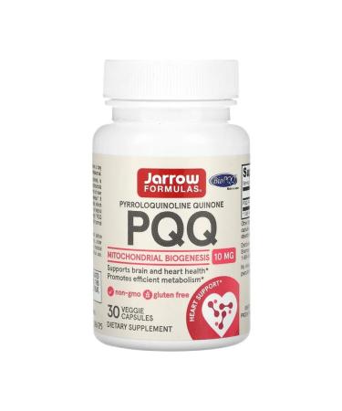Jarrow Formulas PQQ pyrrolokhinolinlinhinone 10 mg