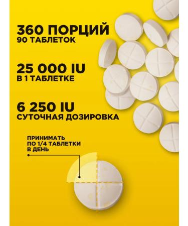 PROTEINCOMPANY Vitamin A 25000 IU - Buy Online on GoSupps.com