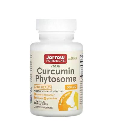 Jarrow Formulas Kurkumin phytosomes 500 mg 60 vegetarian capsules
