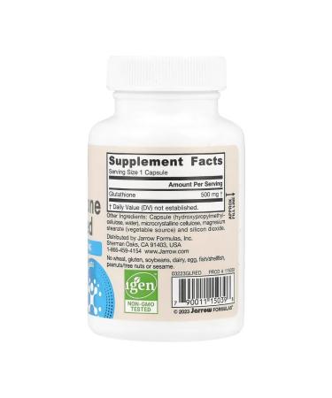 Jarrow Formulas Glutation Restored 500 mg - Buy Online on GoSupps.com