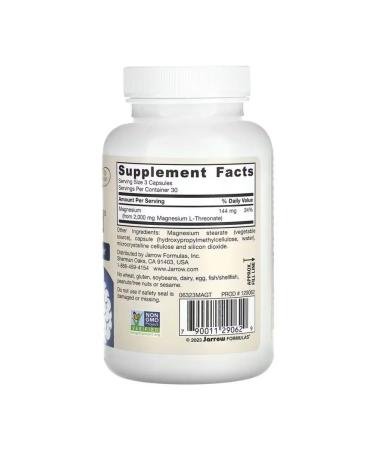 Jarrow Formulas Magmind Magnesium 90 vegetarian capsules - Buy Online on GoSupps.com