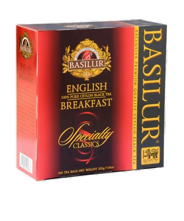 Basilur Black tea "English breakfast" 100 bags