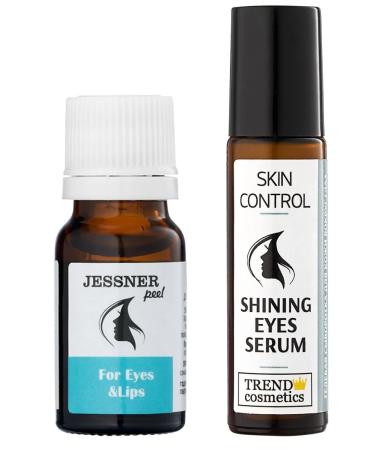 Trend Cosmetics Set 2B1 periorbital peeling and serum rolller