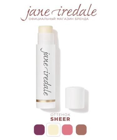 Jane Iredale Lipdrink lip balm is transparent the color of Sheer