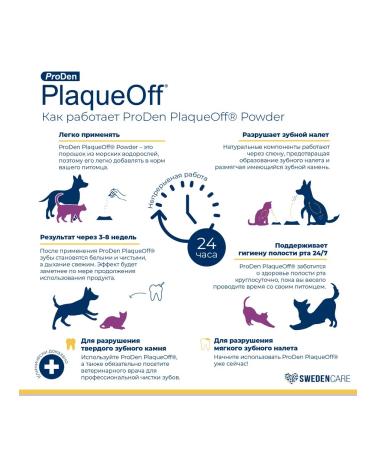 ProDen PlaqueOff Tooth stone prevention agent 40 g - Buy Online on GoSupps.com