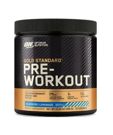 Optimum Nutrition Pre -training complex 300 grams in blue