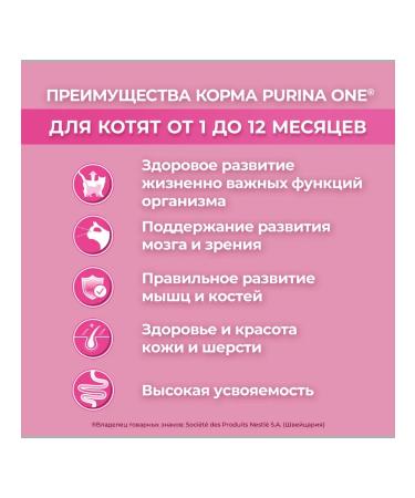 PURINA ONE Dry food for kittens 750g - Buy Online on GoSupps.com