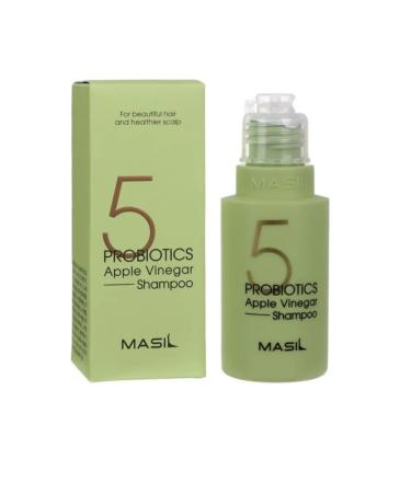 MASIL Shampoo from dandruff with apple cider vinegar 50ml - Buy Online on GoSupps.com