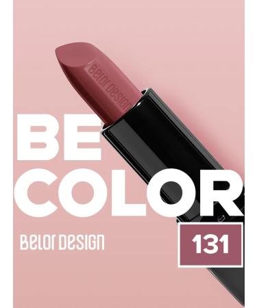 BELOR DESIGN Moisturizing lipstick for lips tone 131 satin - Buy Online on GoSupps.com