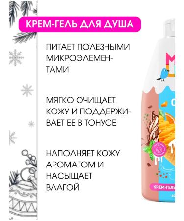 Milk Set of gel creams for shower 2x800ml - Buy Online on GoSupps.com