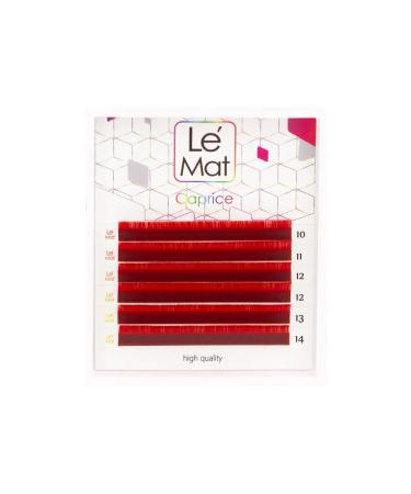 Le Maitre Eyelashes Red Caprice 6 lines M 0.07 mix 10-15 mm - Buy Online on GoSupps.com