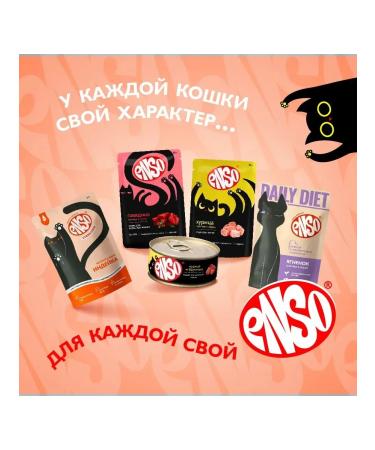 Enso Wet food for Enzo Gastro cats with a rabbit 24x85 g - Buy Online on GoSupps.com