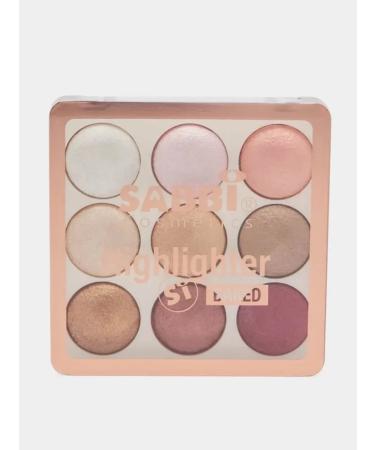 Sparkly Highlighter shade for the face baked palette - Buy Online on GoSupps.com