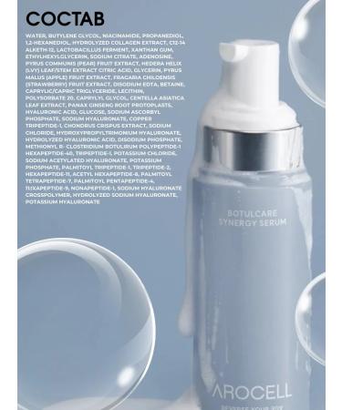 AROCELL Facial serum from wrinkles with peptides effect of Botox - Buy Online on GoSupps.com
