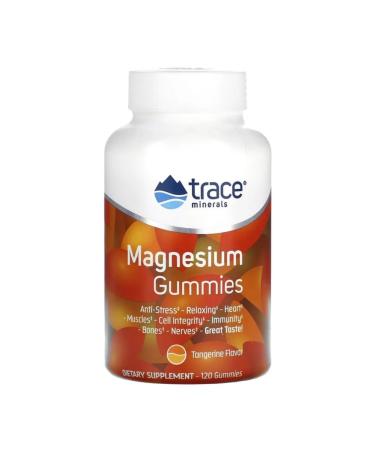 Trace Minerals Magnesium citrate for children Magnesium gummie 120 tab (tangerine) - Buy Online on GoSupps.com