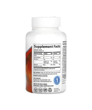Trace Minerals Magnesium citrate for children Magnesium gummie 120 tab (tangerine) - Buy Online on GoSupps.com