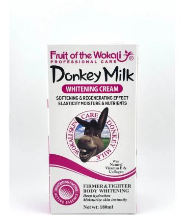 Dubai Body cream whitening Donkey Milk Conducting cosmetics