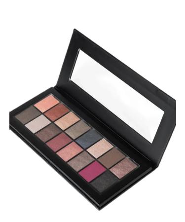 Aden Palette of eyelids (16 shades) 02 smoky