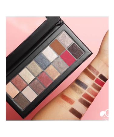 Aden Palette of eyelids (16 shades) 02 smoky - Buy Online on GoSupps.com