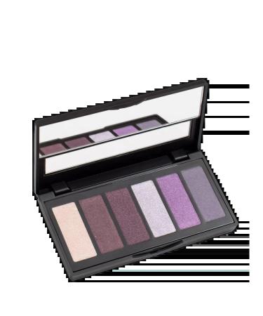 Aden Palette of eye shadow (6 shades) 02 Bordeaux lilac - Buy Online on GoSupps.com