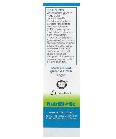 NutriBiotic US nose spray - Buy Online on GoSupps.com
