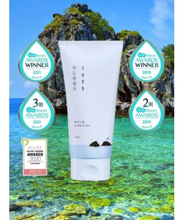 round lab Hel foam for washing the face 1025 Dokdo Cleanser Korea - Buy Online on GoSupps.com