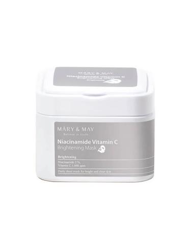 MARY&MAY Mary May set of tissue masks with niacinamide and vitamin C - Buy Online on GoSupps.com