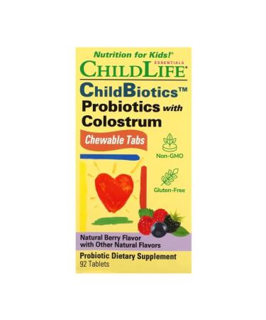 ChildLife Probiotic with colostrum for children 92 pieces