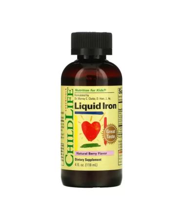 ChildLife Iron liquid iron for children 118ml