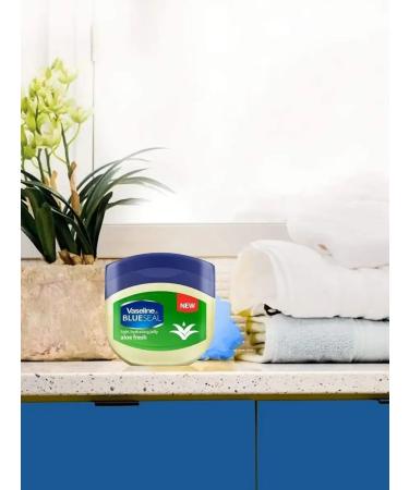 Vaseline Cosmetic petroleum jelly with aloe vera 100 ml - Buy Online on GoSupps.com
