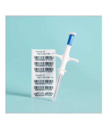 10 pcs microchip 1 4*8 for animals with a veterinary passport - Buy Online on GoSupps.com