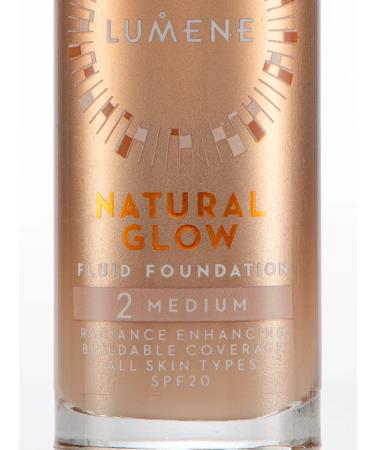 Lumene Tonal fluid creamlide Natural Glow SPF 20+ - Buy Online on GoSupps.com
