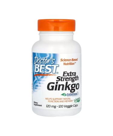 Doctor's Best ginkgo with increased action - Buy Online on GoSupps.com