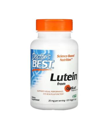 Doctor's Best Luthein from Optilut 20 mg 120 capsules