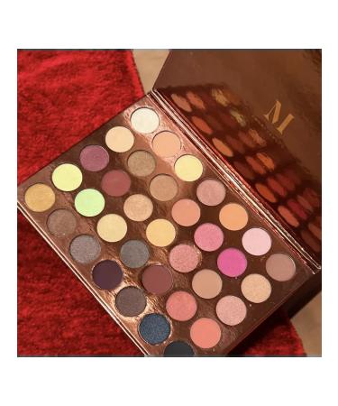Guerniss Palette of shadows for eyelids bright large 36 colors - Buy Online on GoSupps.com