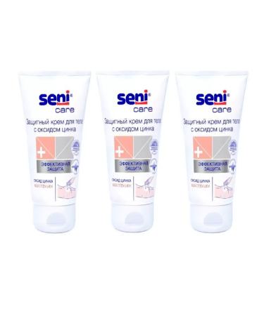 Seni Care protective cream with zinc oxide 100ml - 3 pcs