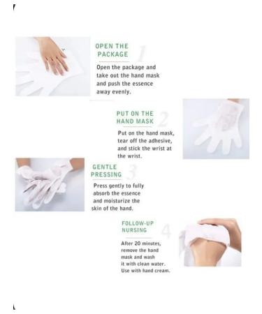 Tasmania Set of hand mask for hand Mask-legs for the legs with avocado - Buy Online on GoSupps.com