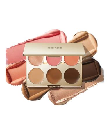 ICONIC London Cream palette for face