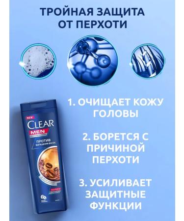 Profitable shelf Male hair shampoo from hair loss and dandruff 600ml - Buy Online on GoSupps.com