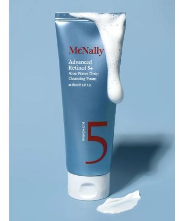 MCNALLY Foam for washing with retinol and aloe extract 150 ml - Buy Online on GoSupps.com