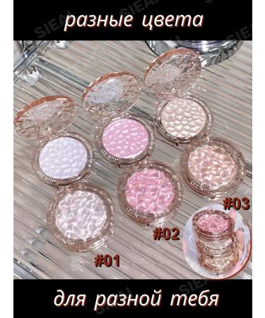 SIEAI Set of highlighters shadows of sparks for the eyes of the eyelids 3 pcs - Buy Online on GoSupps.com