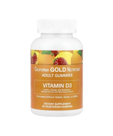 California Gold Nutrition Vitamin D3 1000 IU 90 marmalade